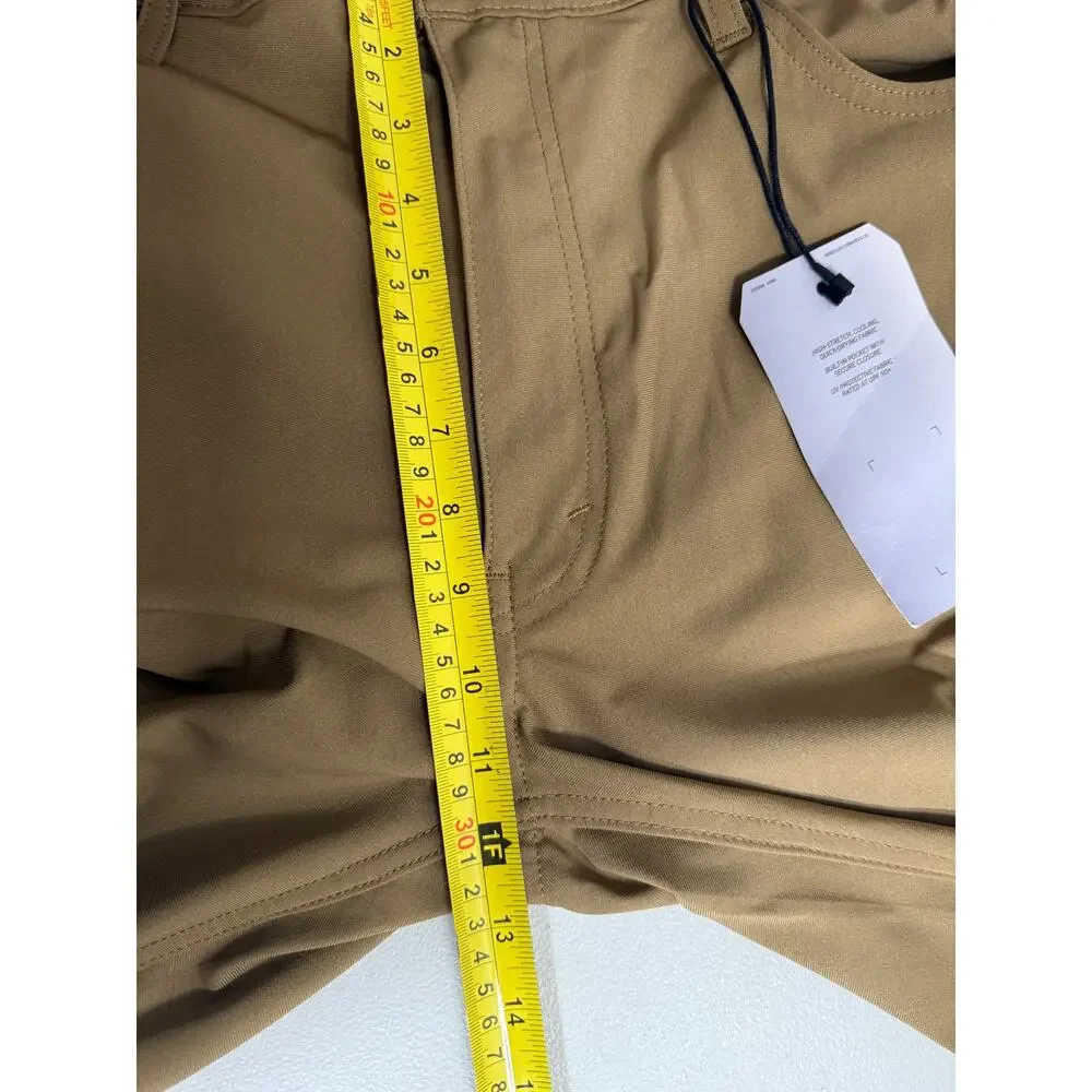 NWT Levi’s 511 Slim Tech Pants Mens 38x32 Brown Walnut High Stretch Performance